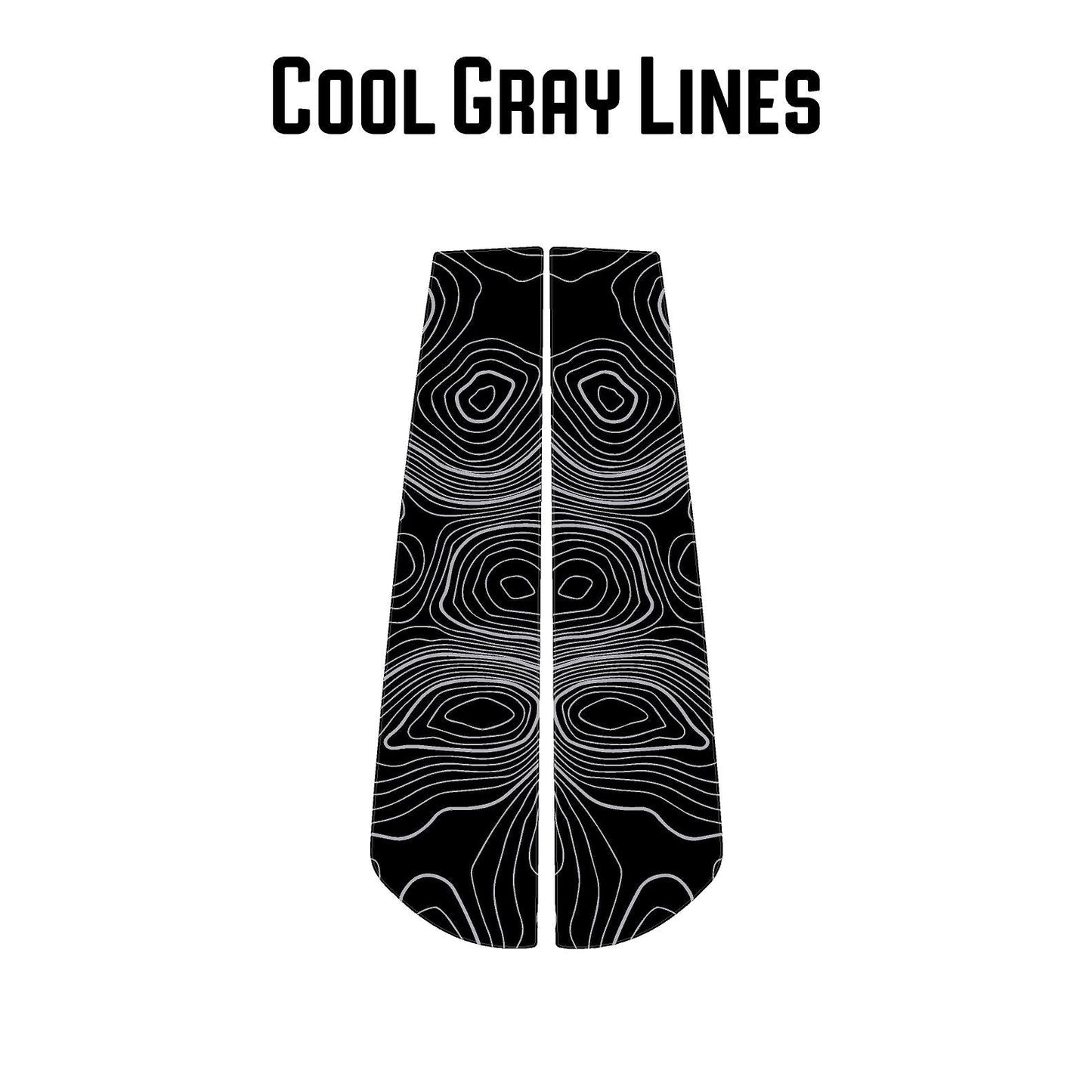 Topographic Sliding Rear Window Trim Overlays - 2025+ 4Runner