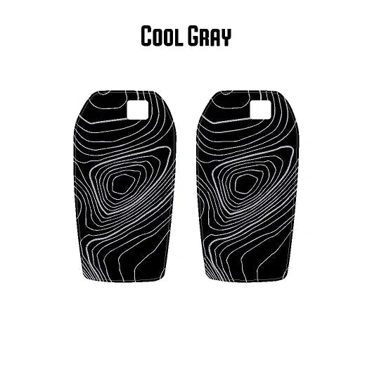 Topographic Key Fob Overlays - 2024+ Tacoma / 2025+ 4Runner