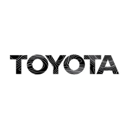 TOYOTA Topographic Rear Liftgate Emblem Inlays - 2025+ 4Runner