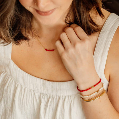 Red Coral Necklace