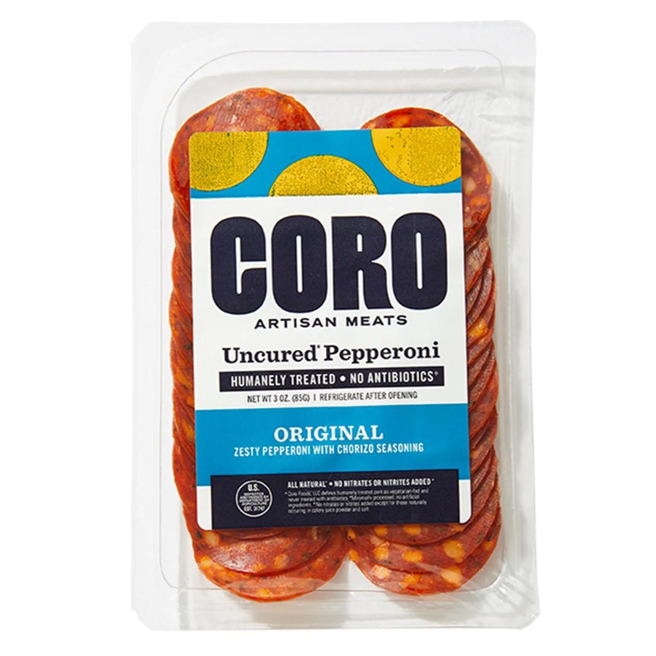 Coro Foods - 'Original' Uncured Pepperoni (3OZ)