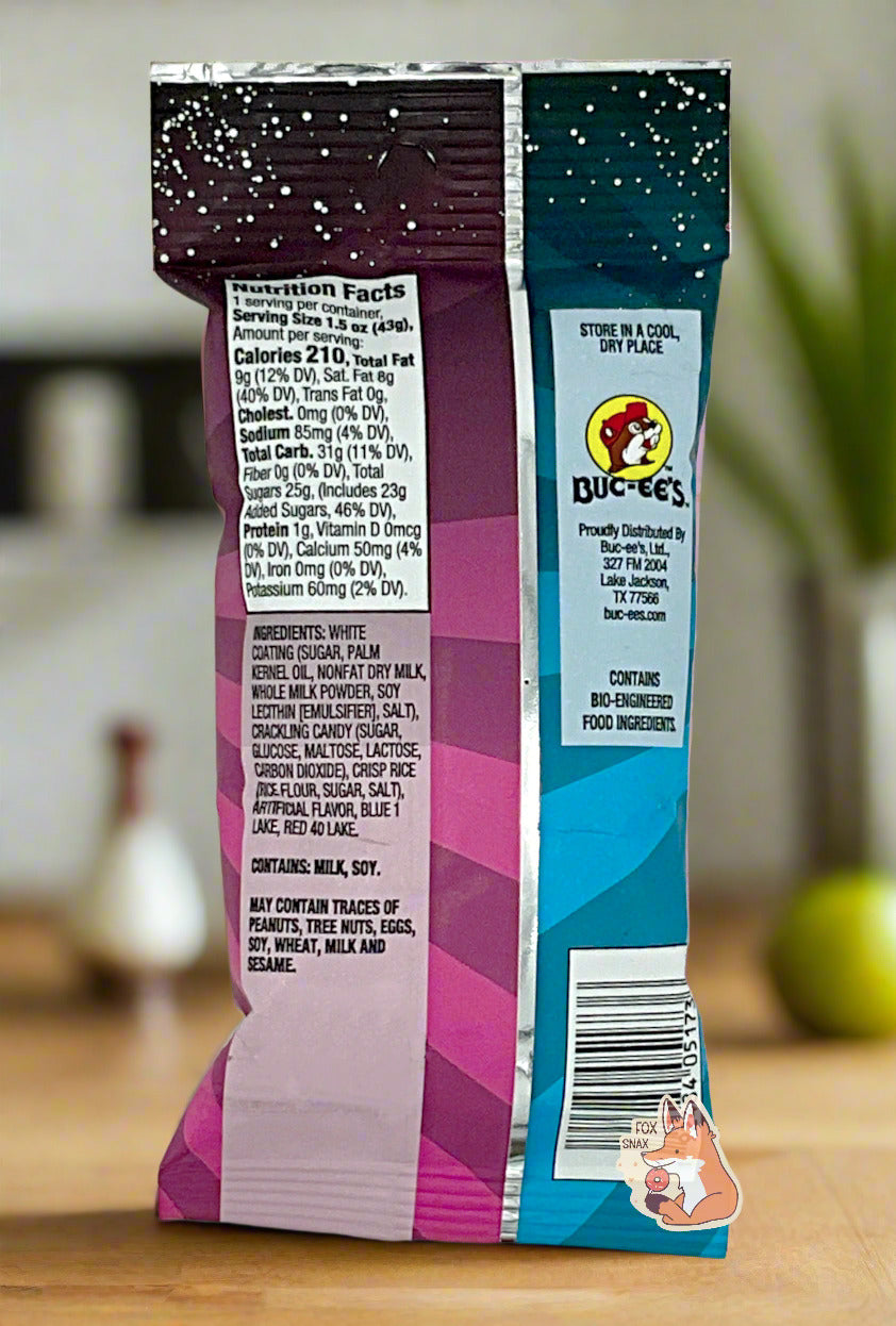 Buc-ee's Cotton Candy Cosmic Pops