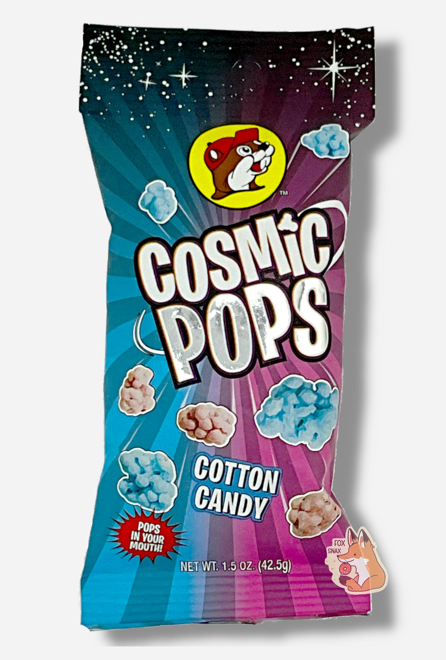 Buc-ee's Cotton Candy Cosmic Pops