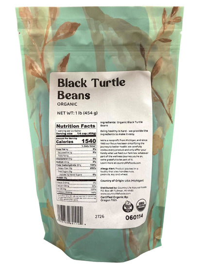 Black Turtle Beans, Organic