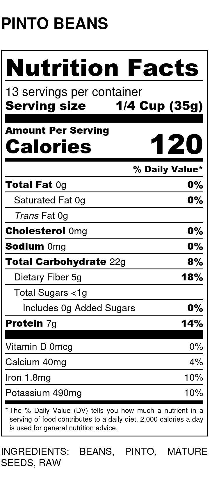 Pinto Beans, Organic