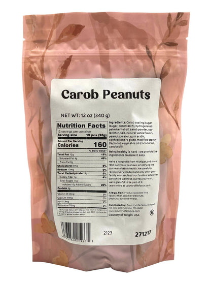 Carob Coated Peanuts