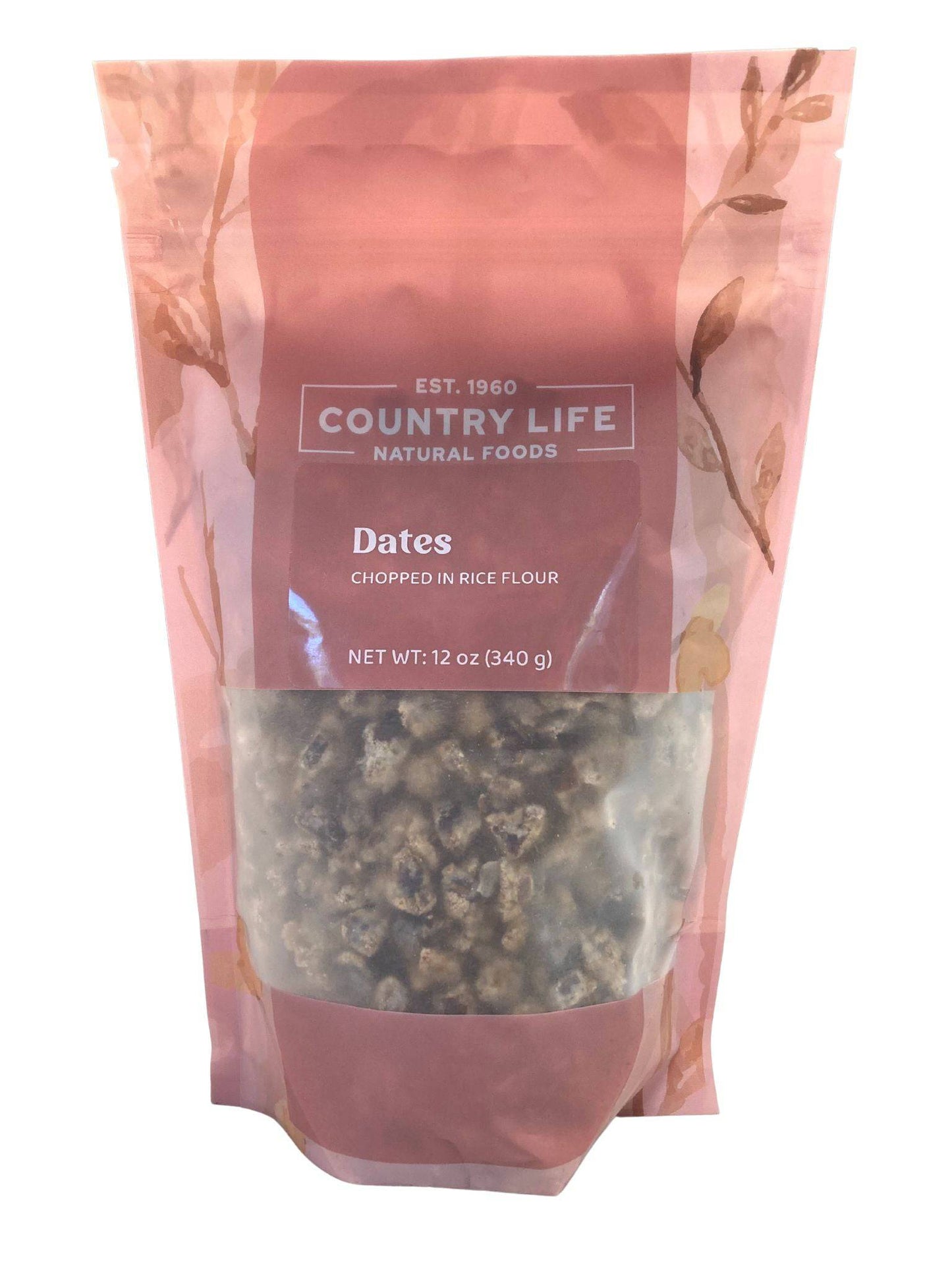 Dates, Chopped, Rice Flour