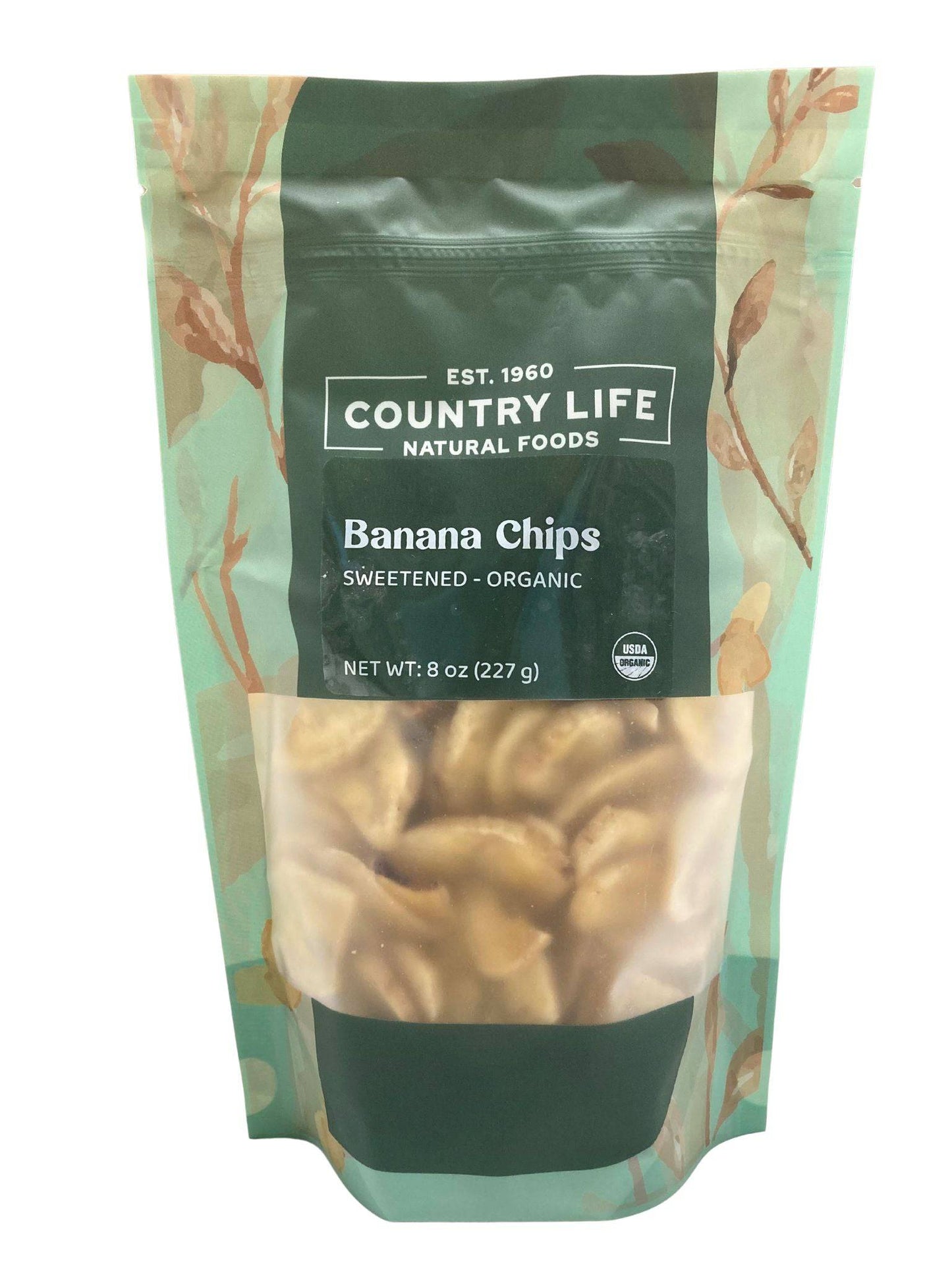 Banana Chips, Sweetened, Organic