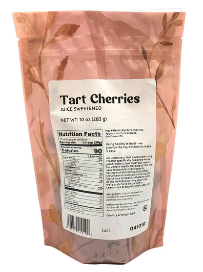 Cherries, Tart, Juice Sweetened