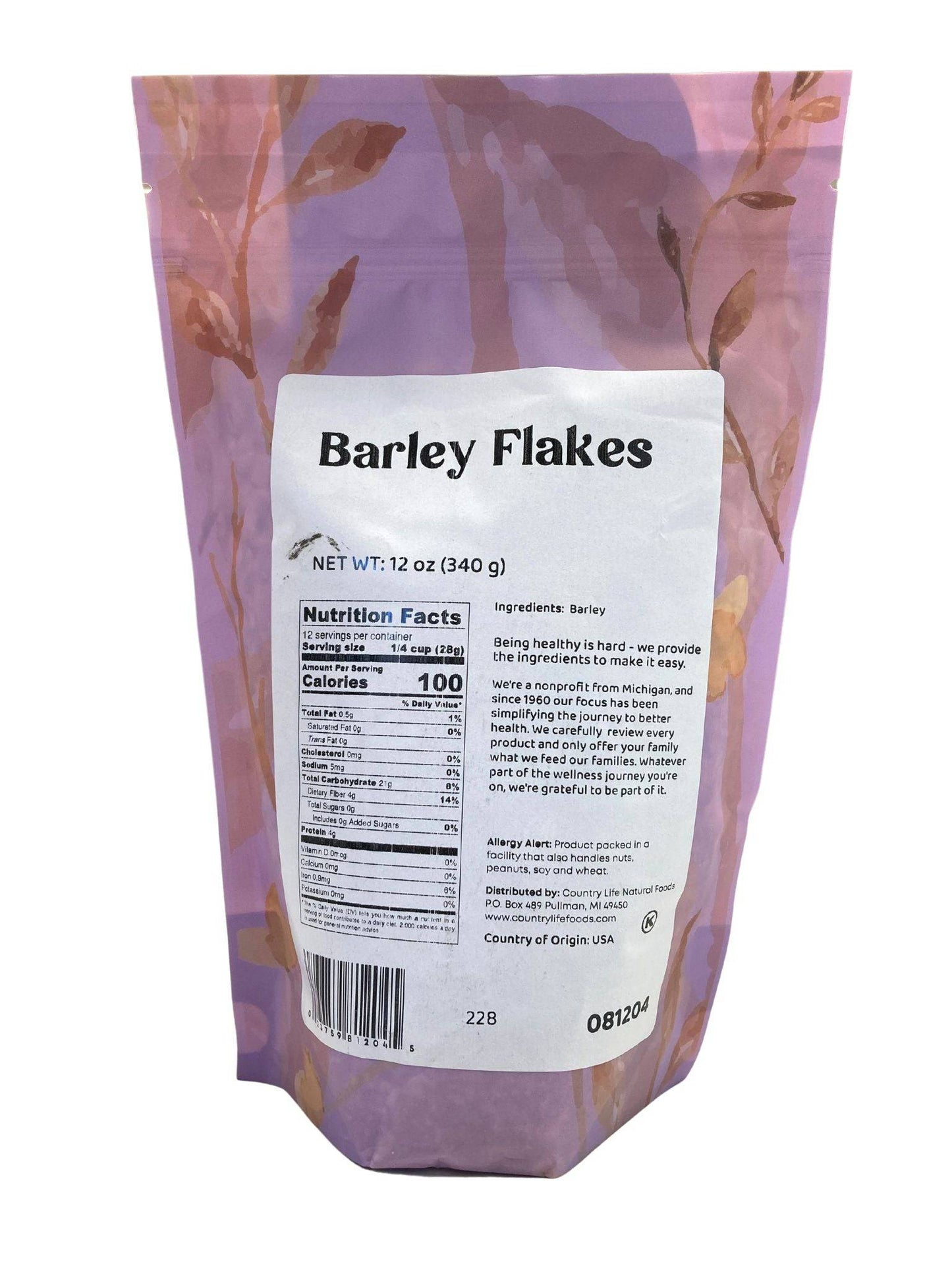 Barley, Rolled Flakes