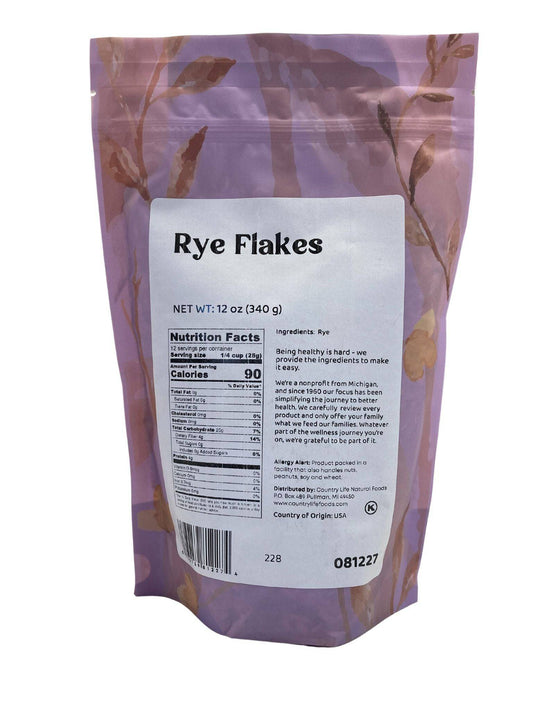 Rye, Rolled Flakes