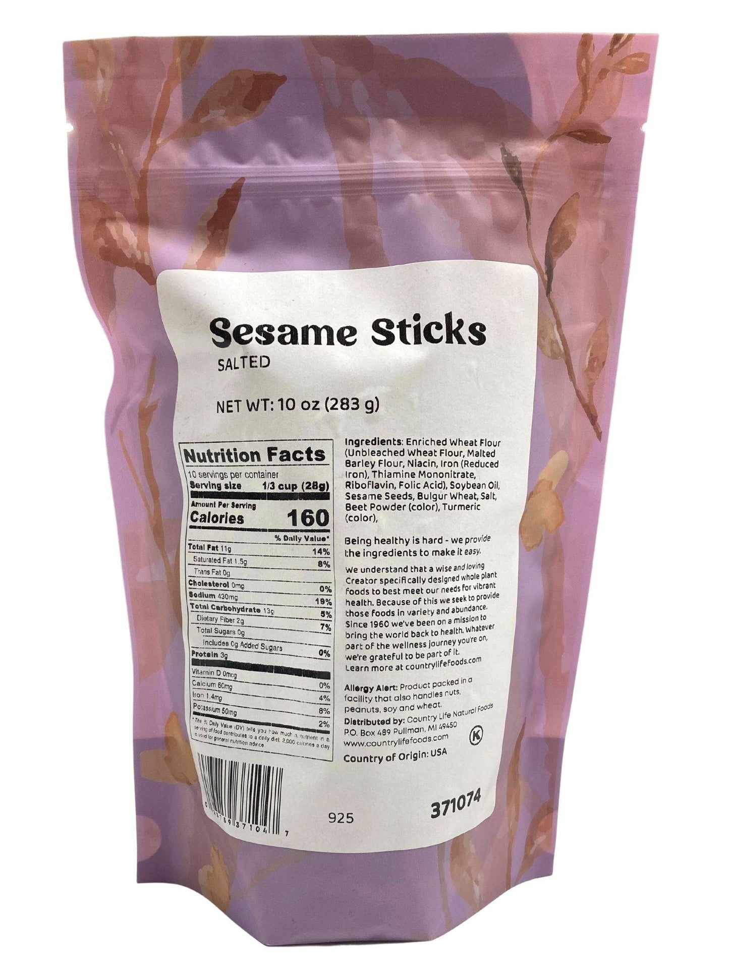 Sesame Sticks, Salted