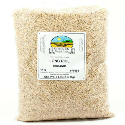 Long Rice, Brown, Organic