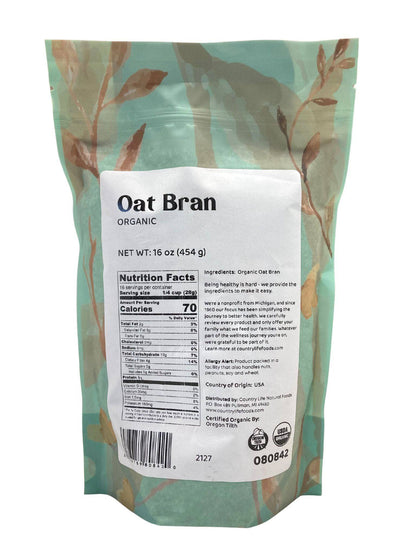 Oat Bran, Organic