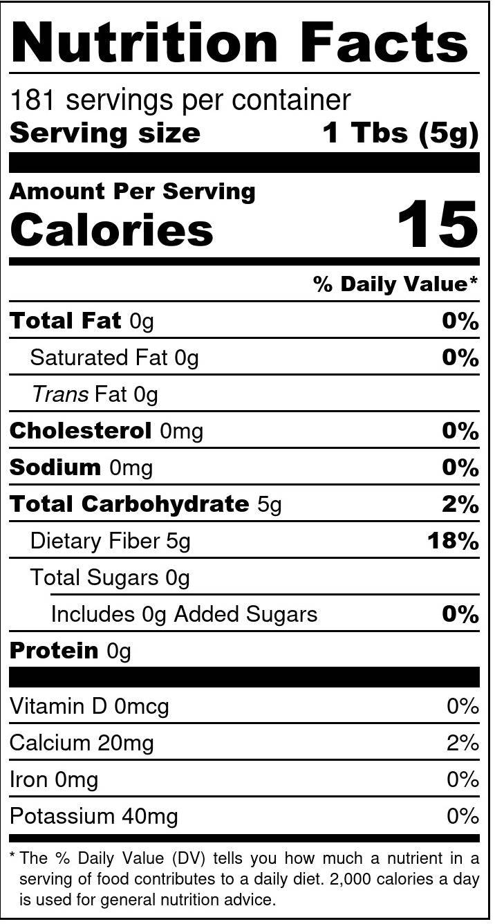 Psyllium Husks, Ground