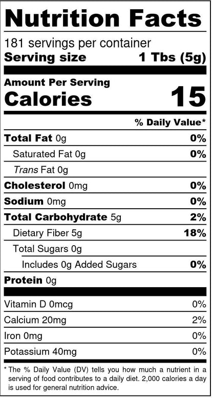 Psyllium Husks, Ground