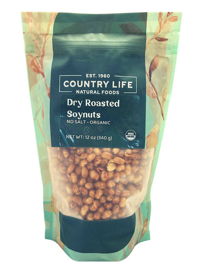Soynuts, Dry Roasted, Organic, No Salt