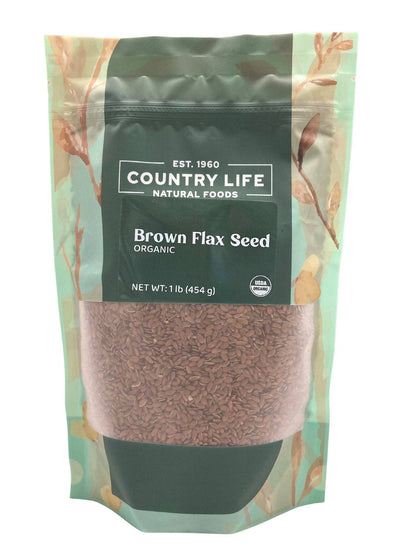 Flax Seeds, Brown, Organic