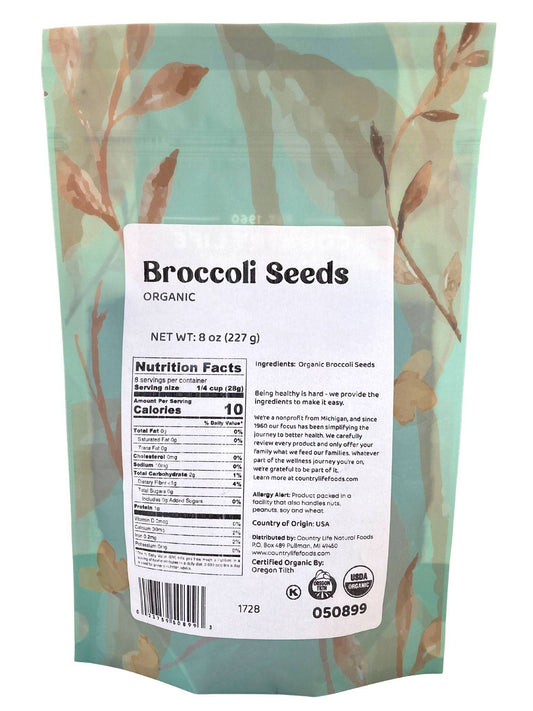 Broccoli Seed, Organic