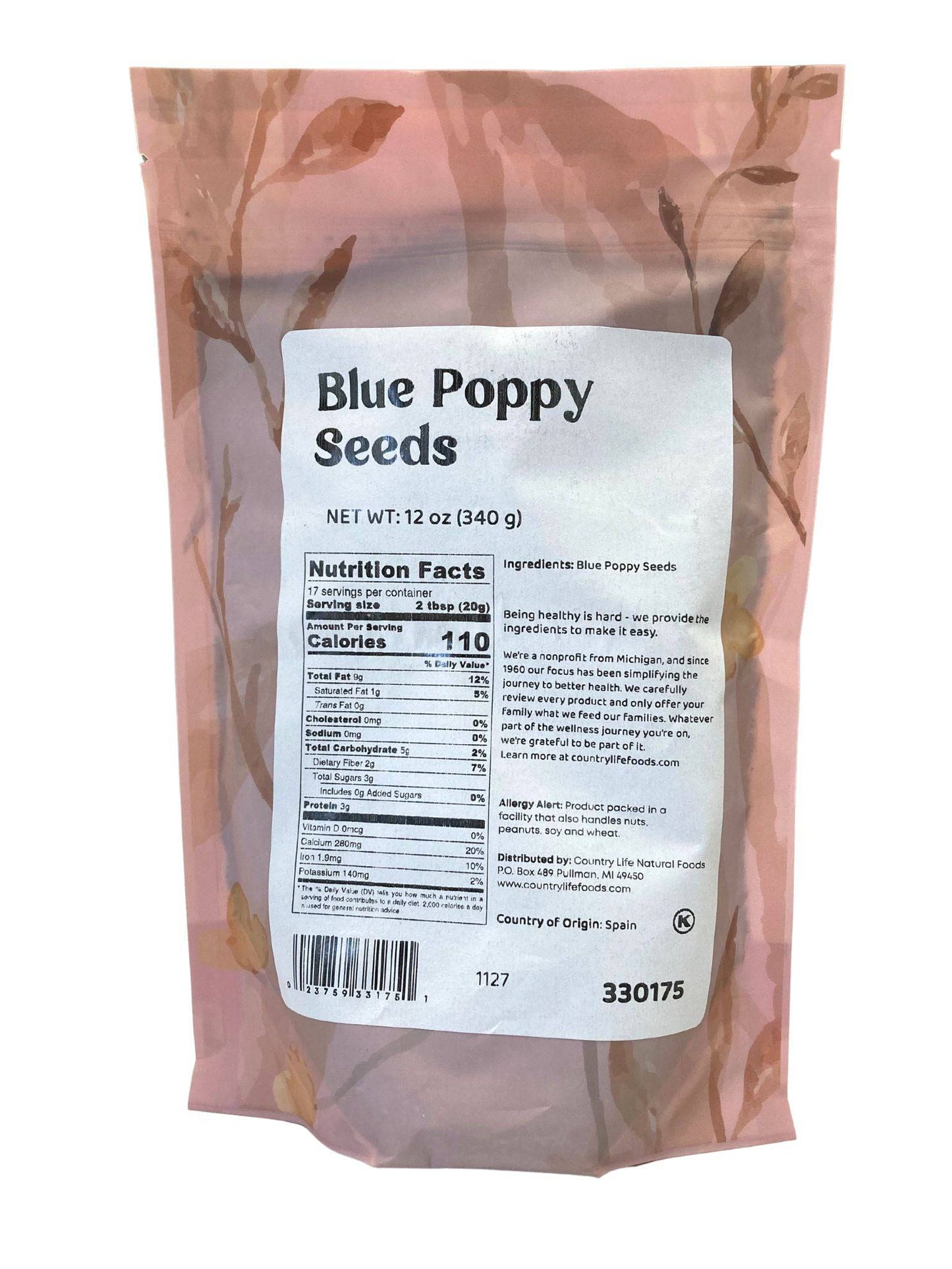 Poppy Seeds, Blue