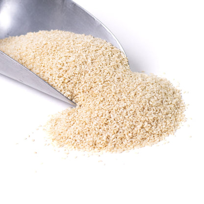 Sesame Seeds, White, Hulled