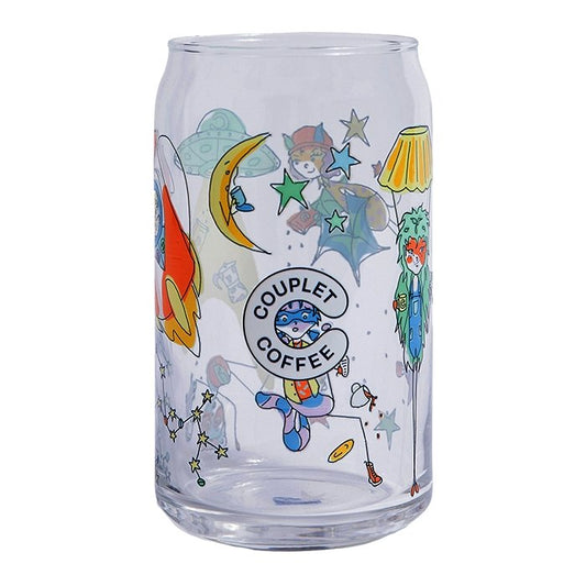 Couplet Coffee ODDJELLY X COUPLET COLLAB GLASS