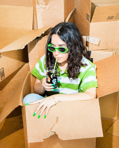 Couplet Coffee ODDJELLY X COUPLET COLLAB GLASS