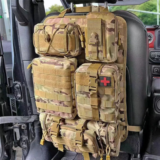 Tactical MOLLE Seat Organizer Full Set