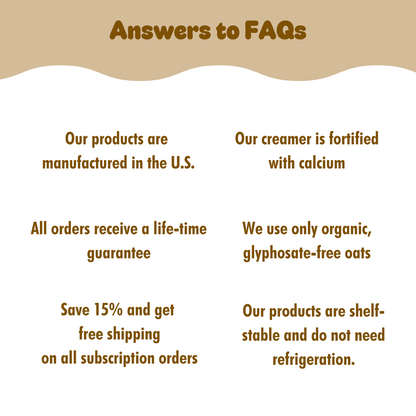 Oat Coffee Creamer - Singles by JOI