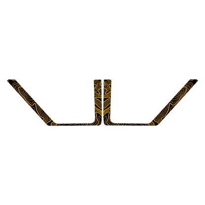 Topo Front Door Net Trim Overlay Kit (Printed Series) - 2021+ Bronco