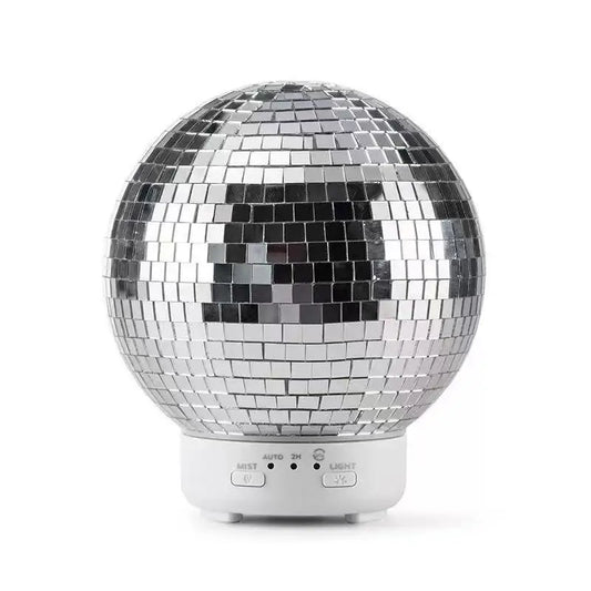 Creative Rotating Laser Ball Aromatherapy Machine Home Desktop Humidifier Diffuser Timer Mode 7 Color LED Rotating Light Humidif