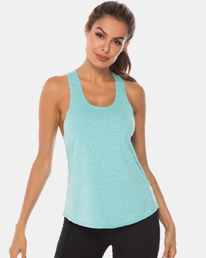 JupiterGear Scoop-Neck Long Tank Top