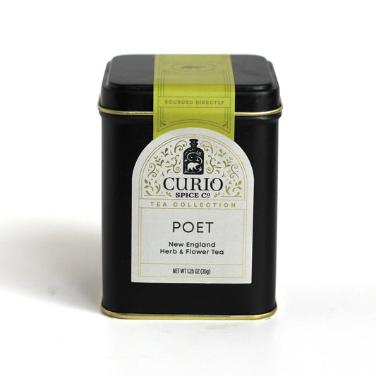 Curio Poet Tea - Herbal Loose Tea Blend - 6 Pack Case
