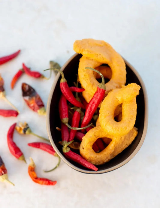 Taralli al Peperoncino - With Hot Pepper Produced by: Danieli  in Puglia, Italy