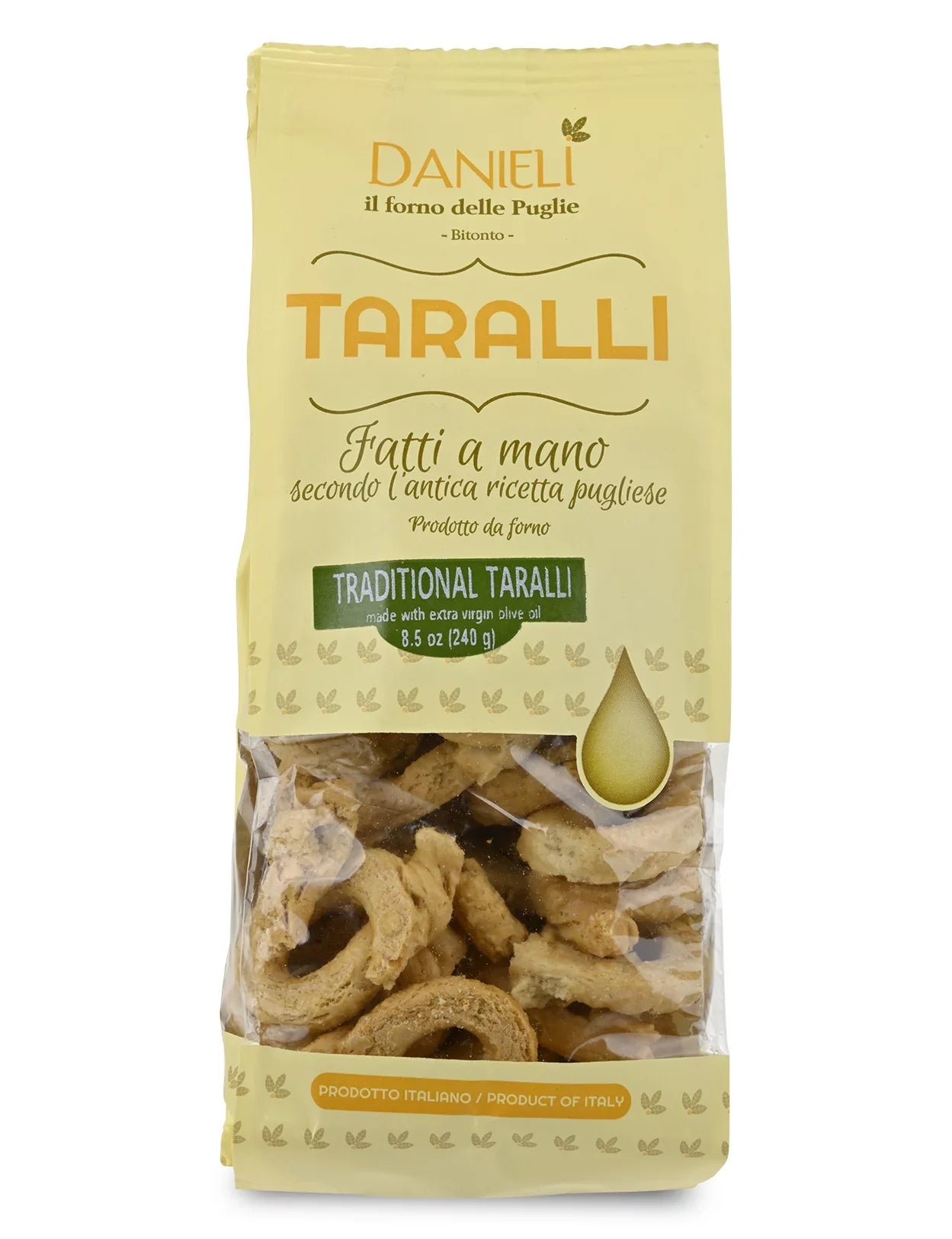Taralli Tradizionali - Traditional Produced by: Danieli  in Puglia, Italy