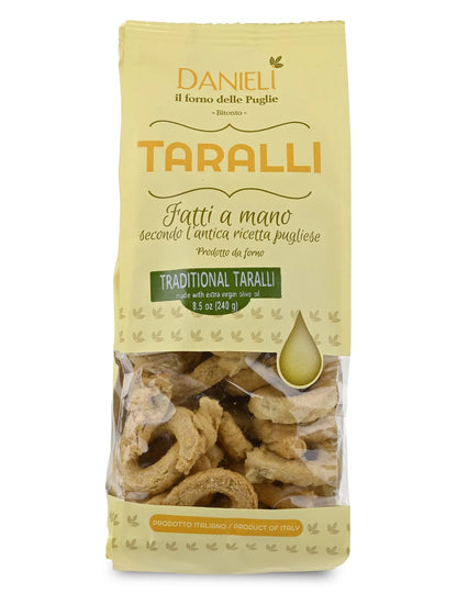 Taralli Tradizionali - Traditional Produced by: Danieli  in Puglia, Italy