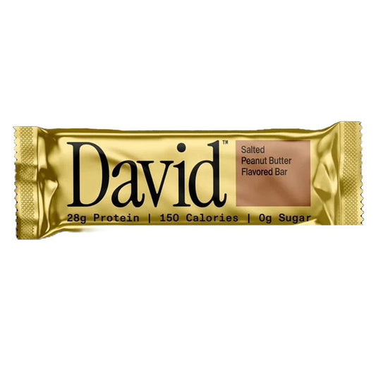 David Protein - 'Salted Peanut Butter' Protein Bar (58G)