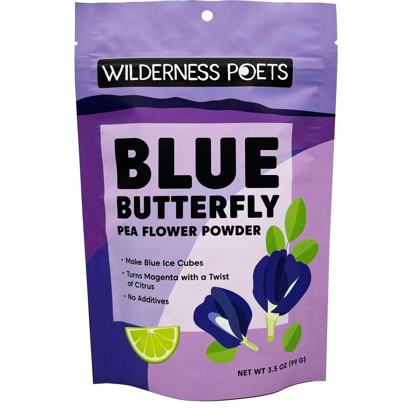 Wilderness Poets - Blue Butterfly Pea Flower Powder (aka Blue Matcha) (3.25OZ)