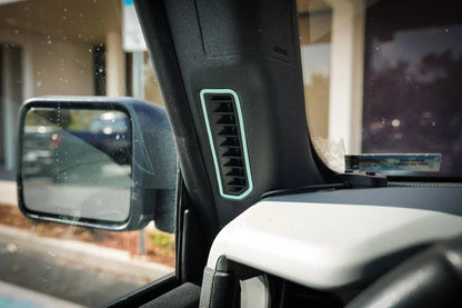 Defroster Vent Outline (Printed Series Vinyl) - 2021+ Bronco
