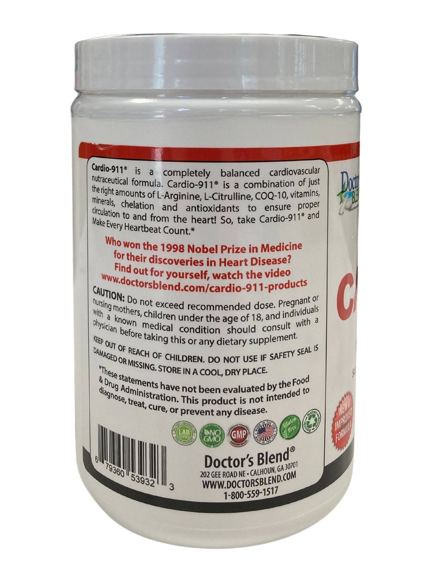 Cardio 911 Dietary Supplement Drink Mix