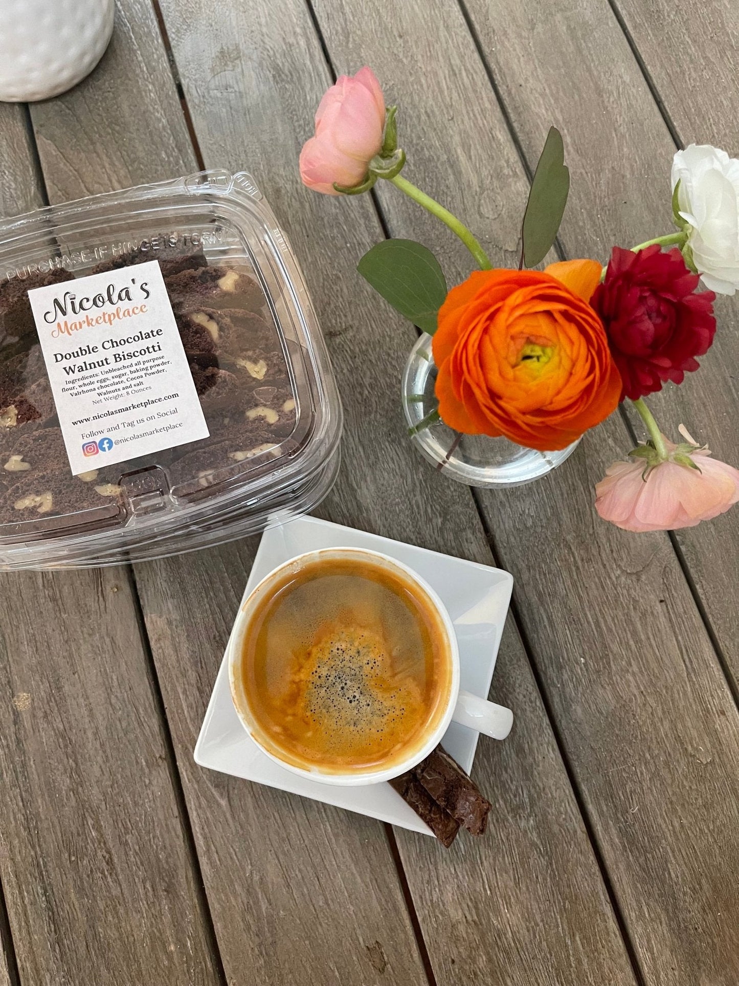 Double Chocolate Walnut Biscotti ~ Not Your Average Biscotti Softer Texture