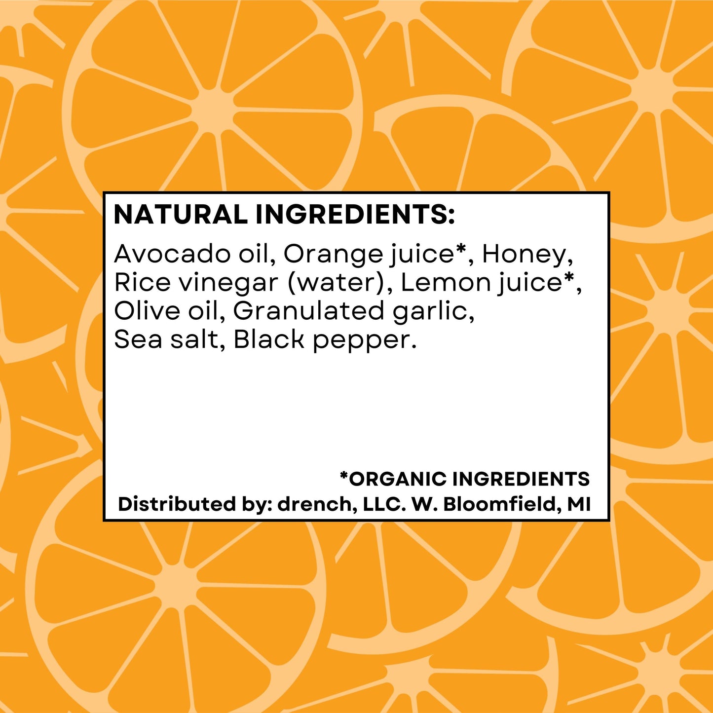 Citrus Honey Vinaigrette