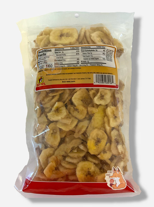 Buc-ee's Sweetened Dried Banana Chips