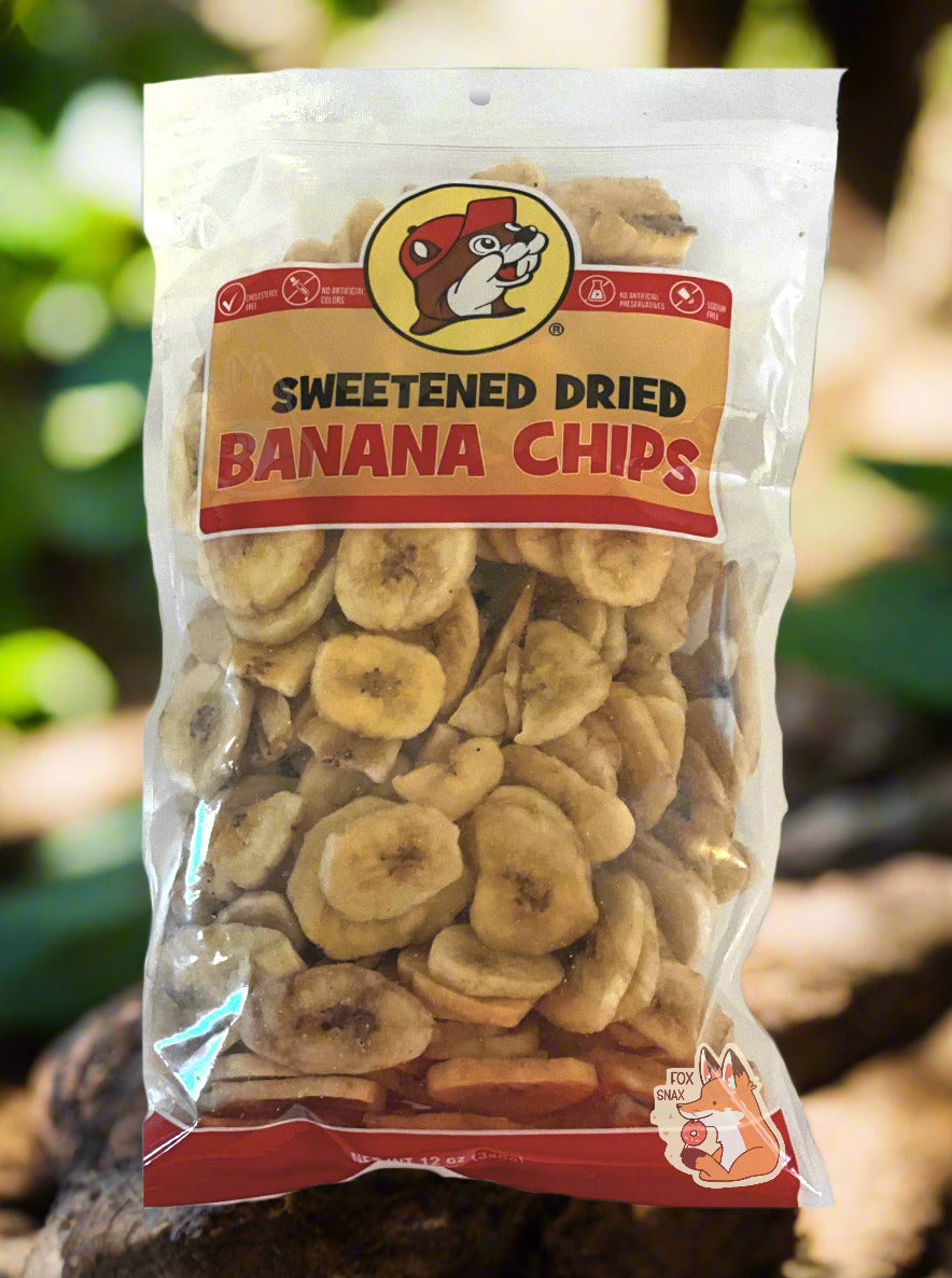 Buc-ee's Sweetened Dried Banana Chips