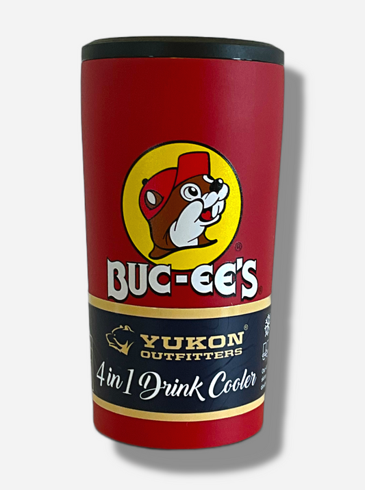 Buc-ee's Yukon Outfitters 4 in 1 Red Drink Cooler