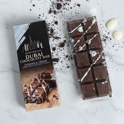 Dubai Chocolate Bar Cookies & Cream