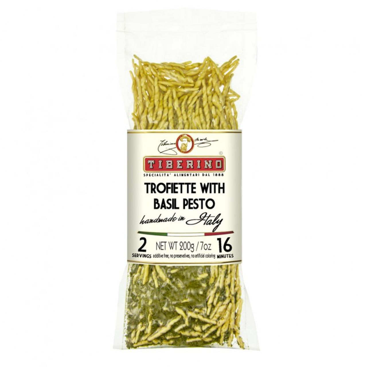 Tiberino - Trofiette Pasta w/ Basil Pesto (7OZ)