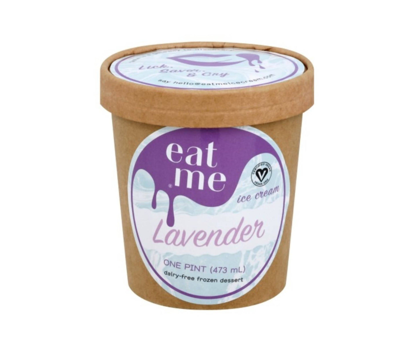 Lavender Vegan Ice Cream Pints - 8 x 16oz
