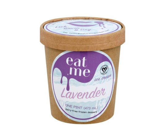 Lavender Vegan Ice Cream Pints - 8 x 16oz