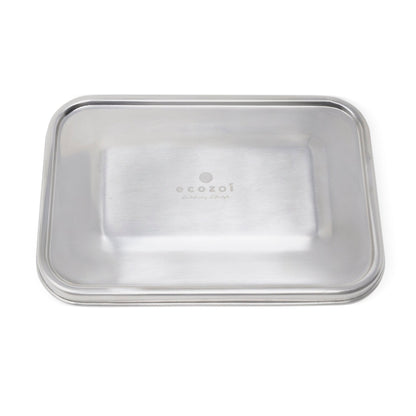 ecozoi Stainless Steel Lid for 1 Tier 60 Oz Lunch Box with Removable Divider